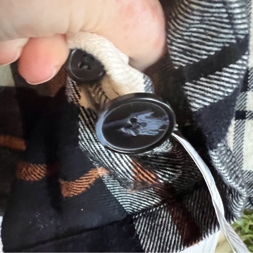 Madewell Flannel Bromley Shirt‎ XXS Plaid Warm Outdoor Warm Oversized - Picture 10 of 11